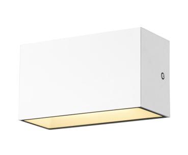 SITRA M, LED Outdoor Wandaufbauleuchte, weiss, CCT switch 3000/4000 K, IP 65