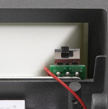 SITRA L, LED Outdoor Wandaufbauleuchte, anthrazit, CCT switch 3000/4000 K