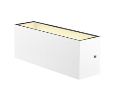 Preview: SITRA L, LED Outdoor Wandaufbauleuchte, weiss, CCT switch 3000/4000 K