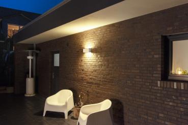 SITRA L, LED Outdoor Wandaufbauleuchte, weiss, CCT switch 3000/4000 K