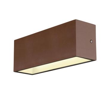 SITRA L, LED Outdoor Wandaufbauleuchte, rost farbend, CCT switch 3000/4000 K