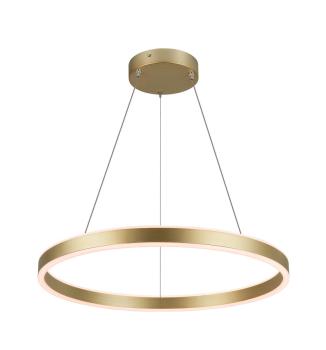 Preview: ONE 60, Pendelleuchte messing 24 W 2700/3000 K 130°