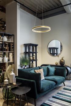 ONE 60, Pendelleuchte messing 24 W 2700/3000 K 130°