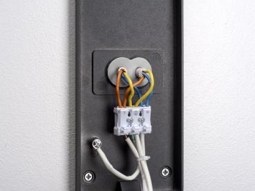 QUADRULO, LED Outdoor Wandaufbauleuchte anthrazit