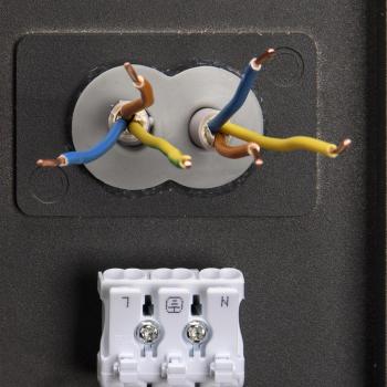 QUADRULO, LED Outdoor Wandaufbauleuchte anthrazit