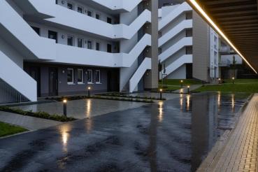 Preview: T38 E27, LED Leuchtmittel weiß 8 W 3000 K CRI 90 240°