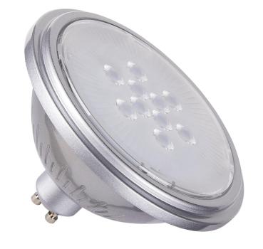 QPAR111 GU10, LED Leuchtmittel silber 7 W 4000 K CRI 90 40°