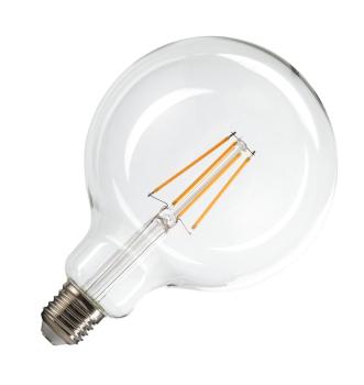 G125 E27, LED Leuchtmittel transparent 7,5 W 2700 K CRI 90 320°