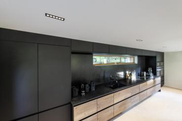 MILANDOS 6, Deckeneinbauleuchte schwarz 3000 K 45°