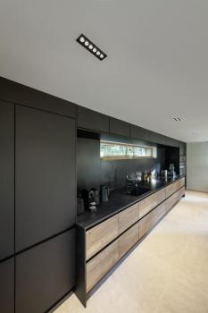 MILANDOS 6, Deckeneinbauleuchte schwarz 3000 K 45°