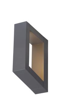 BOOKAT, Wandaufbauleuchte anthrazit 15 W 3000/4000 K