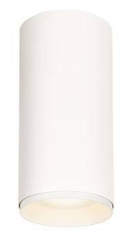 Preview: NUMINOS® XL CL, PHASE, Deckenaufbauleuchte, 4000 K, 28 Watt, Phasenabschnitt, 36°, matt weiß / matt schwarz