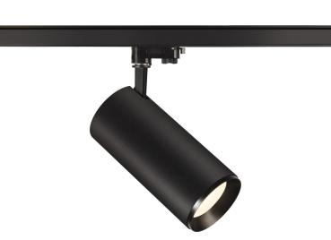 NUMINOS® XL 3Ph., PHASE, 3~ Spot, zylindrisch, 4000 K, 28 Watt, Phasenabschnitt, 36°, matt schwarz