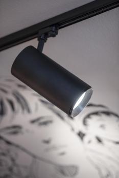 Preview: NUMINOS® XL 3Ph., PHASE, 3~ Spot, zylindrisch, 4000 K, 28 Watt, Phasenabschnitt, 60°, matt schwarz