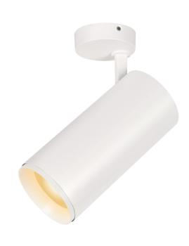 Preview: NUMINOS® XL CL, DALI, Deckenaufbauleuchte, 2700 K, 27 Watt, DALI, 36°, matt weiß / matt schwarz