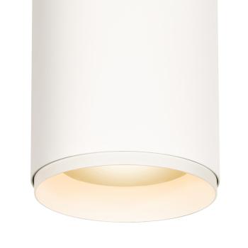 Preview: NUMINOS® XL PD, DALI, Pendelleuchte, Pendellänge 250 cm, 3000 K, 27 Watt, 36°, DALI, matt weiß / matt schwarz