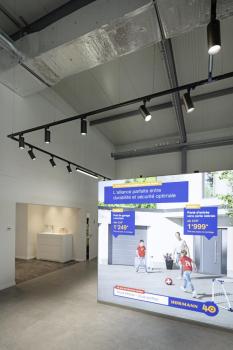 NUMINOS® XL 3Ph., DALI, 3~ Spot, zylindrisch, 4000 K, 27 Watt, DALI, 60°, matt schwarz