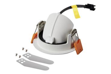 NUMINOS GIMBLE XS, Deckeneinbauleuchte weiß 2700 K 40°