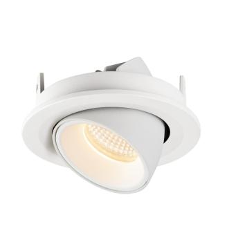 Preview: NUMINOS GIMBLE S, Deckeneinbauleuchte weiß 2700 K 20°