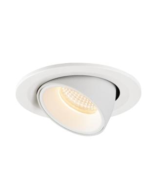 NUMINOS GIMBLE S, Deckeneinbauleuchte weiß 2700 K 20°