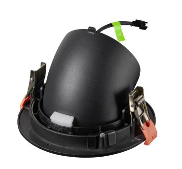 NUMINOS GIMBLE L, Deckeneinbauleuchte schwarz 4000 K 20°