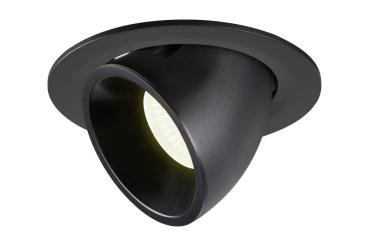 NUMINOS GIMBLE L, Deckeneinbauleuchte schwarz 4000 K 55°