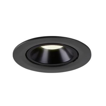 NUMINOS GIMBLE L, Deckeneinbauleuchte schwarz 4000 K 55°