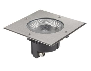 Preview: ROCCI 200, Bodeneinbauleuchte Edelstahl 16 W 3000 K 120°