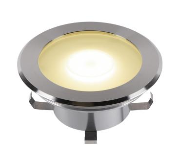 Preview: DASAR FLAT 120, Bodeneinbauleuchte edelstahl 7 W 4000 K