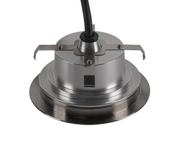 DASAR FLAT 120, Bodeneinbauleuchte edelstahl 7 W 4000 K