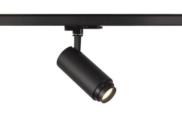 Preview: NUMINOS ZOOM M, 3 Phasen Spot schwarz 20 W 4000 K 15-60°