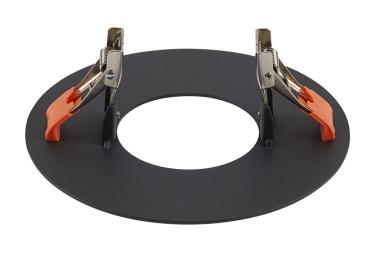 Preview: Numinos® XS Reduzierring, rund 160/70 mm schwarz