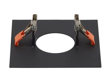 Preview: Numinos® XS Reduzierring, eckig 160/70 mm schwarz