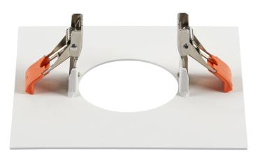 Preview: Numinos® XS Reduzierring, eckig 160/70 mm weiß