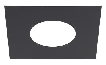 Numinos® M Reduzierring, eckig 240/120 mm schwarz