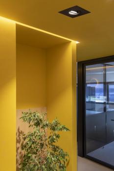 Preview: Numinos® M Reduzierring, eckig 240/120 mm schwarz