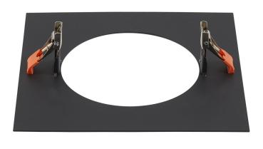 Preview: Numinos® L Reduzierring, eckig 240/150 mm schwarz