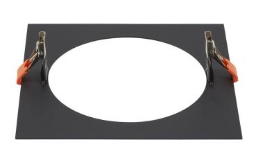 Preview: Numinos® XL Reduzierring, eckig 240/180 mm schwarz