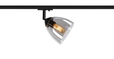 Preview: PARA CONE GL, 1 Phasen Spot schwarz / transparent