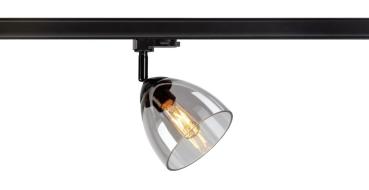 PARA CONE GL, 3 Phasen Spot schwarz / transparent