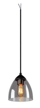 PARA CONE GL, Pendelleuchte schwarz / transparent