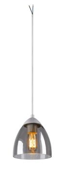 PARA CONE GL, Pendelleuchte weiß / transparent