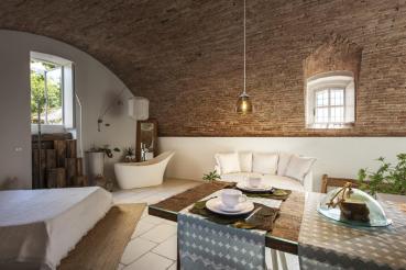 PARA CONE GL, Pendelleuchte weiß / transparent