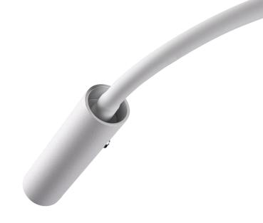 Preview: KARPO GOOSE, Wandaufbauleuchte weiß 5,8 W 3000 K 40°