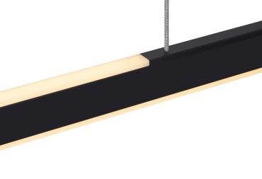 Preview: ONE LINEAR 100, Pendelleuchte schwarz 24 W 2700/3000 K
