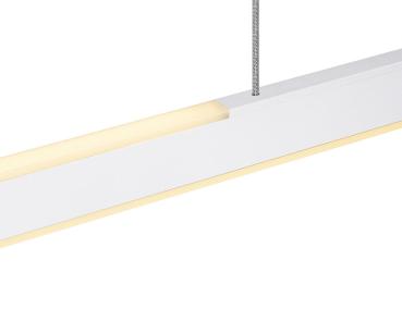 Preview: ONE LINEAR 100, Pendelleuchte weiß 24 W 2700/3000 K