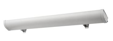 Preview: VANO WING SP DALI, Wandaufbauleuchte grau 49 W 3140 lm 3000 K CRI 80 120° DALI