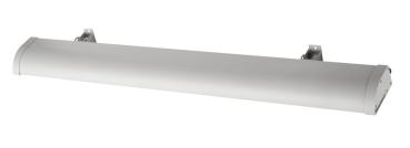 VANO WING SP DALI, Wandaufbauleuchte grau 49 W 3140 lm 3000 K CRI 80 120° DALI