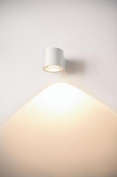 OCULUS WL PHASE, Wandaufbauleuchte weiß 8,5 W 570 lm 2000-3000 K CRI 90 100° Dimmbar