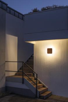 MANA RUSTY, Leuchtenschirm eckig rost